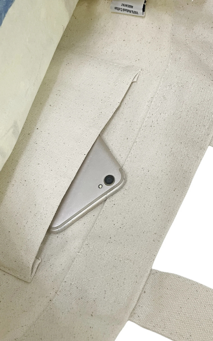 Cotton Tote Bag | Almond Blossom