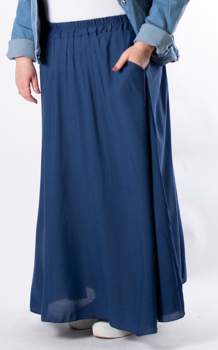Alex Skirt | Dark Denim