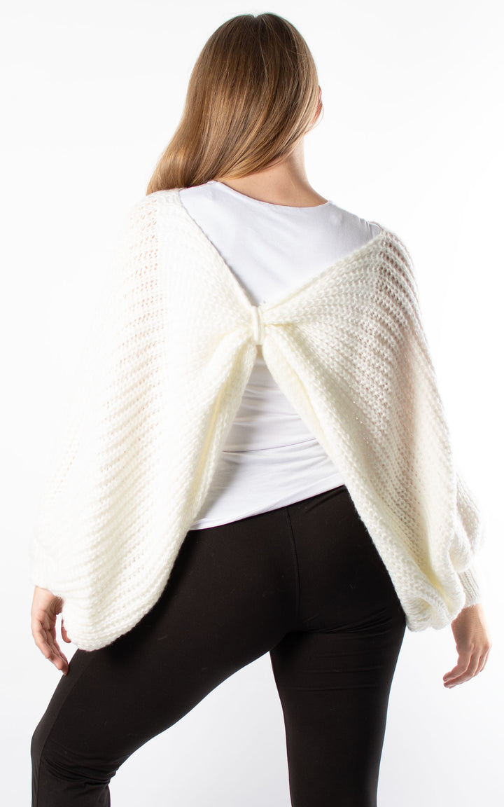 Angelina Oversized Knit | Winter White