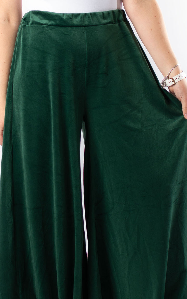 Cath Velvet Trousers | Green