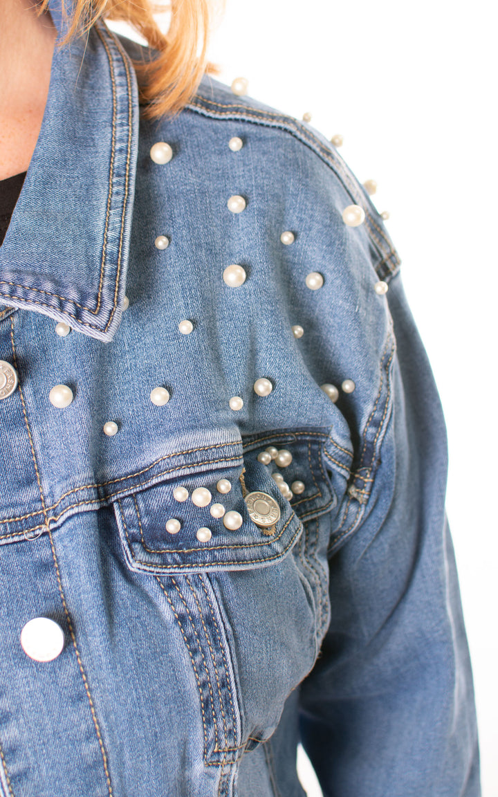 Pearl Denim Jacket