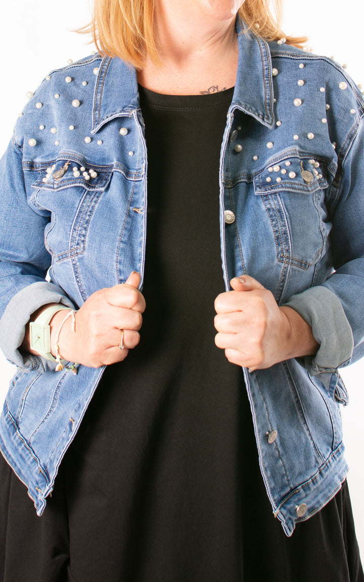 Pearl Denim Jacket