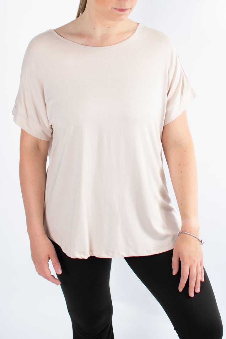 BASIC | Back Bow | Beige