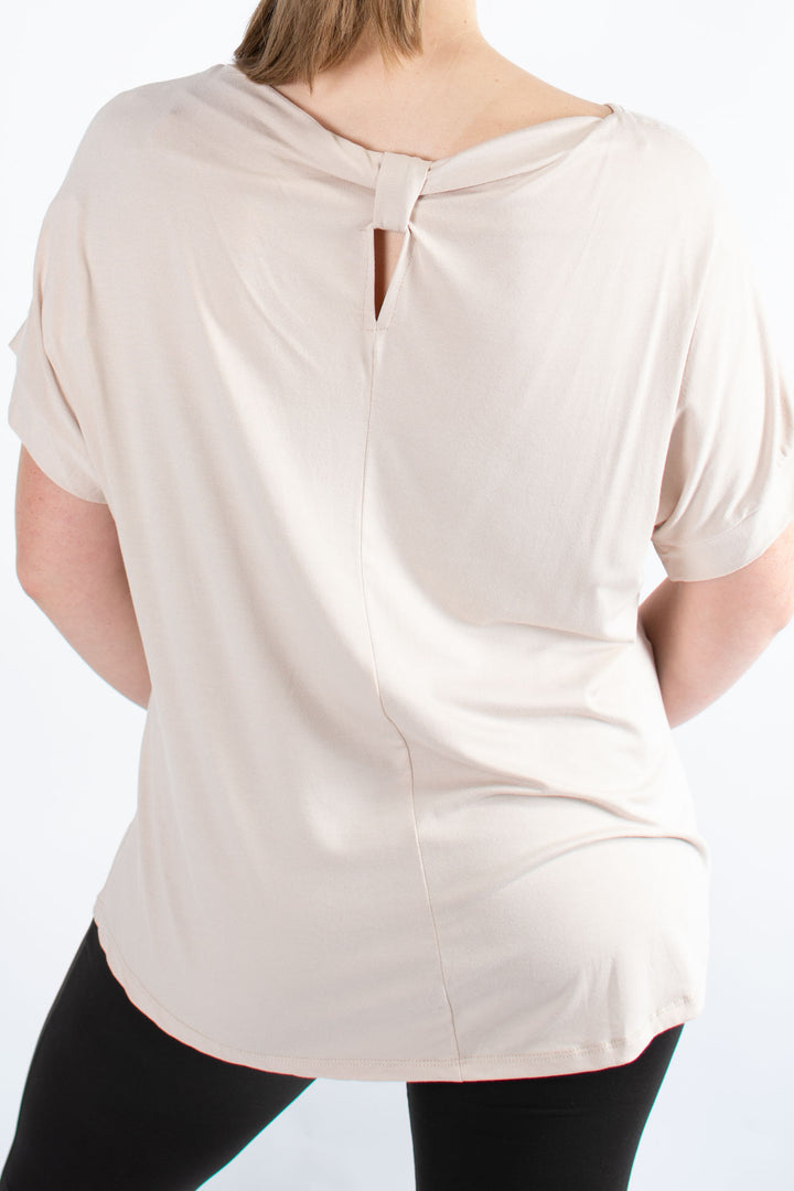 BASIC | Back Bow | Beige