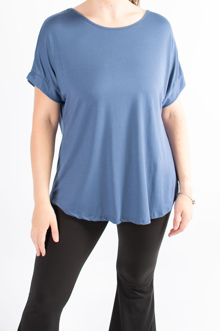 BASIC | Back Bow | Denim