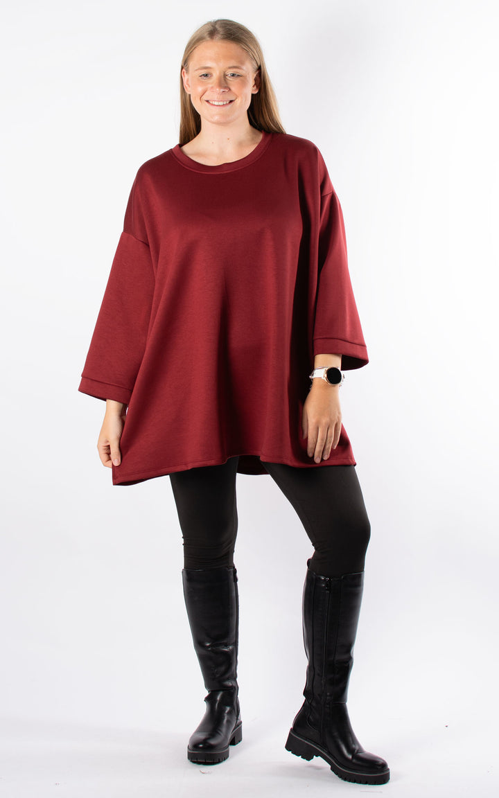 Katie Tunic | Burgundy
