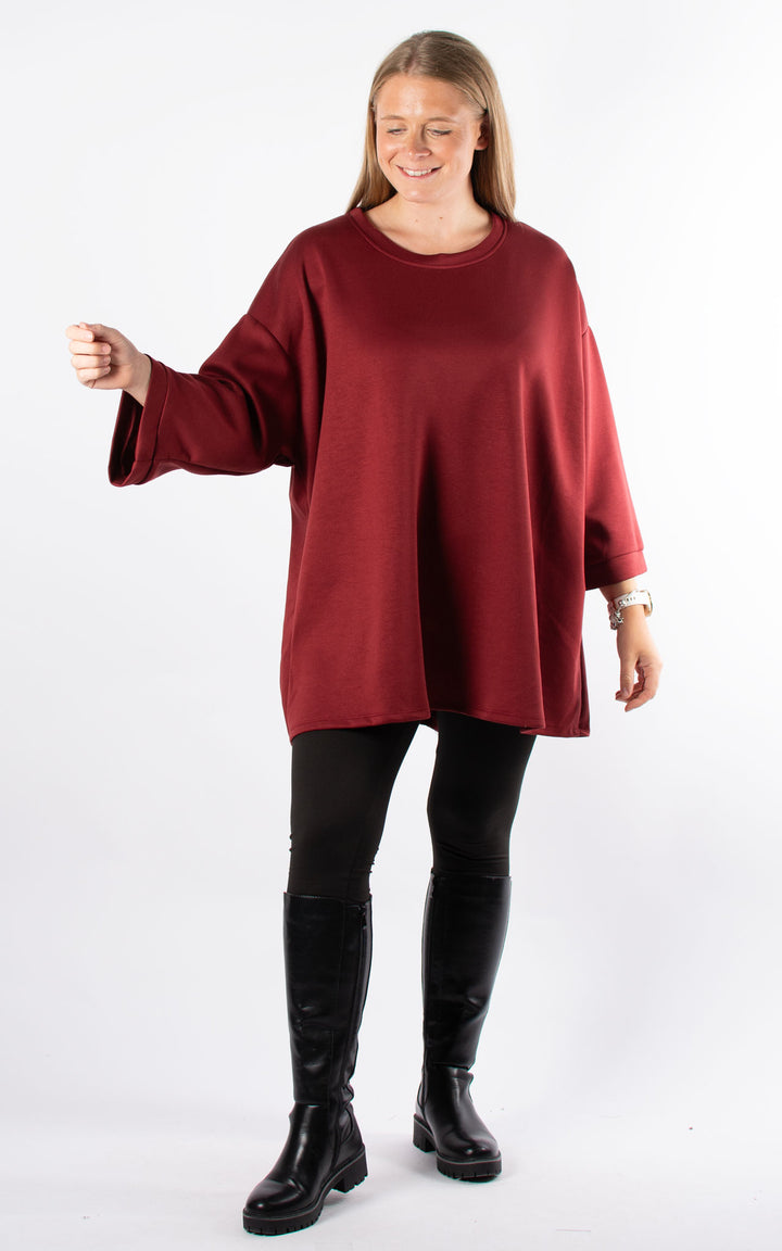Katie Tunic | Burgundy