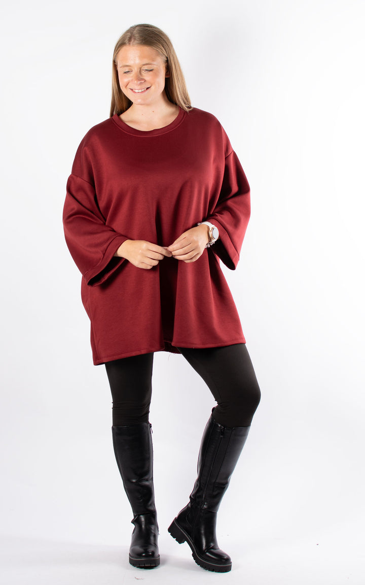 Katie Tunic | Burgundy