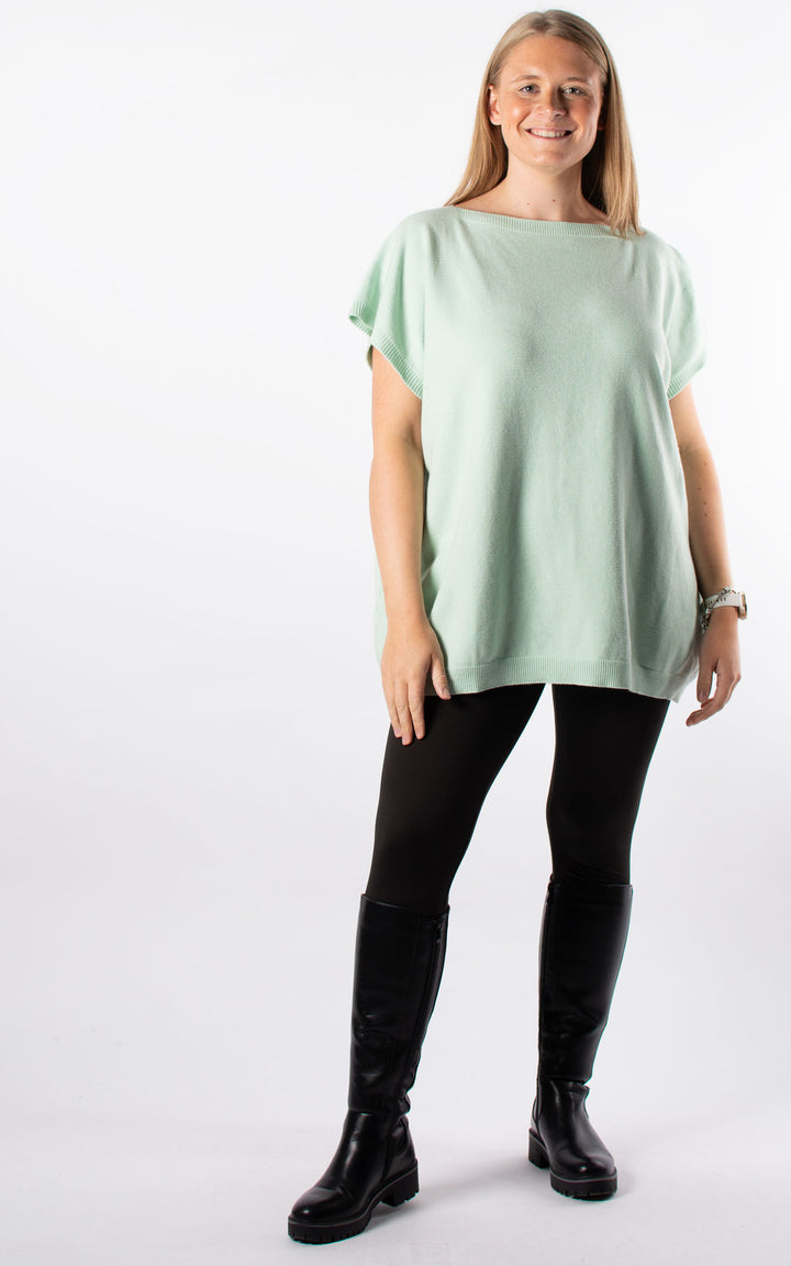 Button Back Jumper | Mint