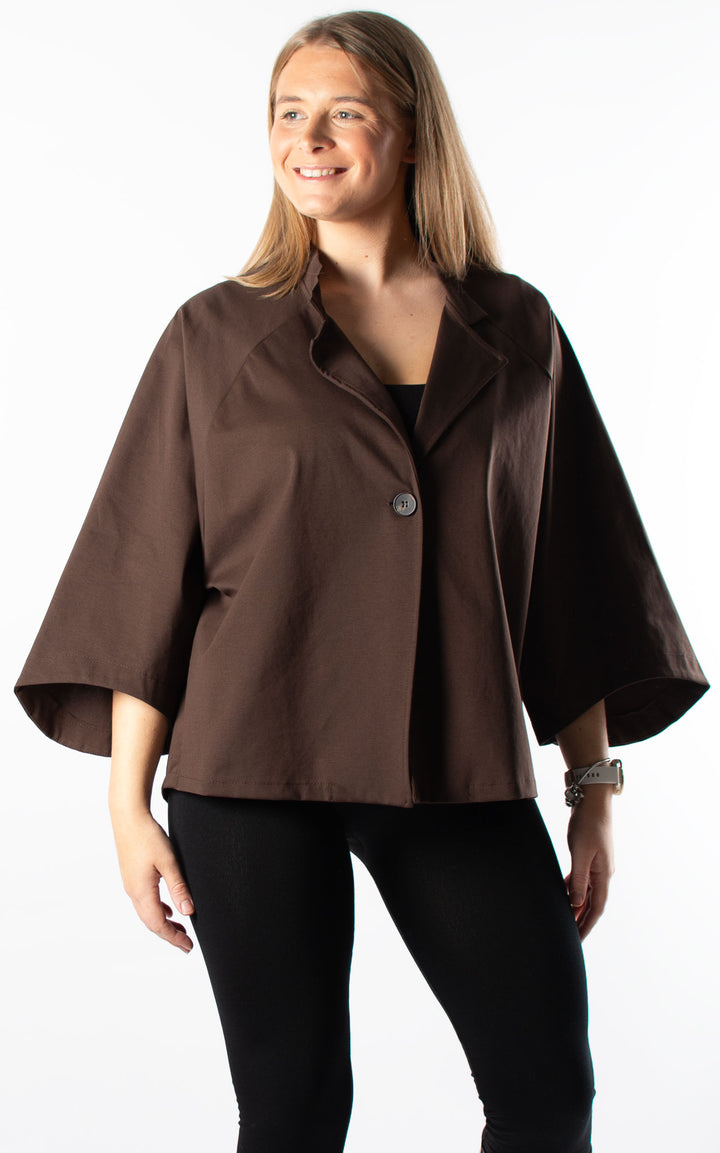 Jane Jacket | Chocolate