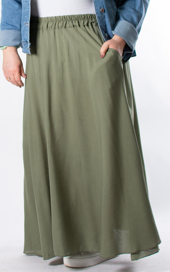 Alex Skirt | Khaki