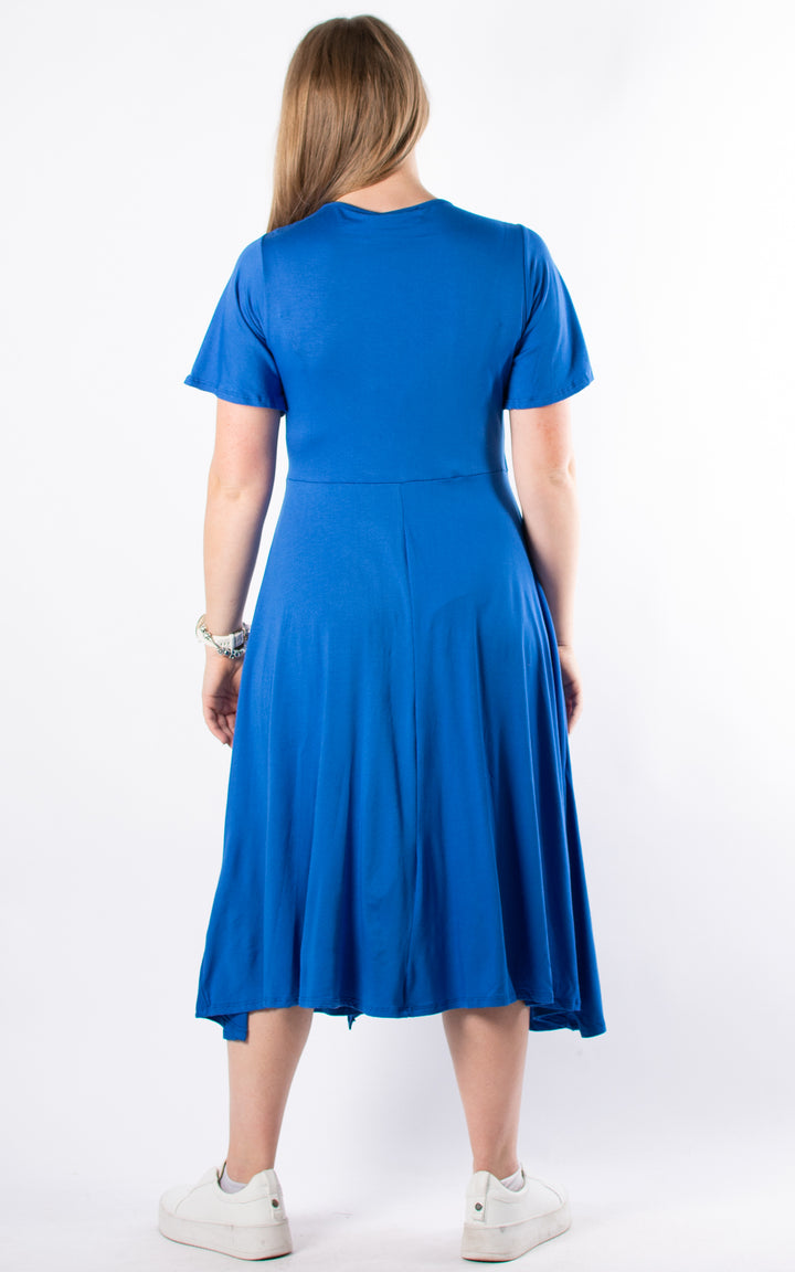 Wrap Dress | Cobalt