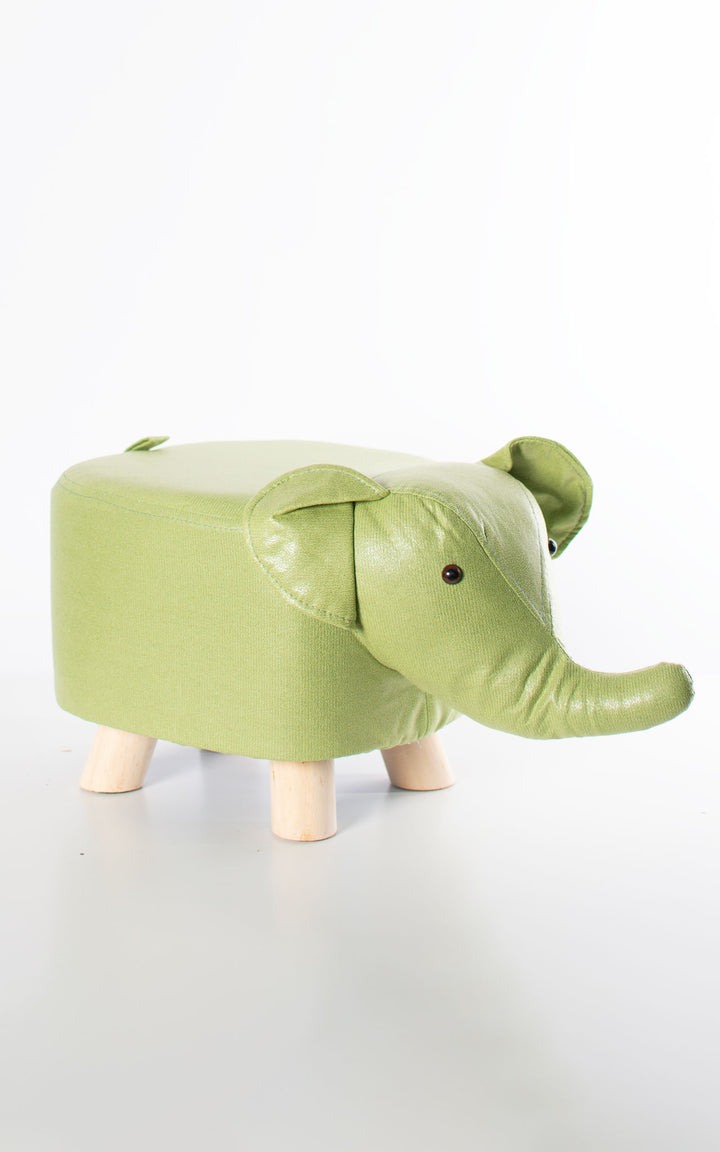 Elephant Footstool | Green