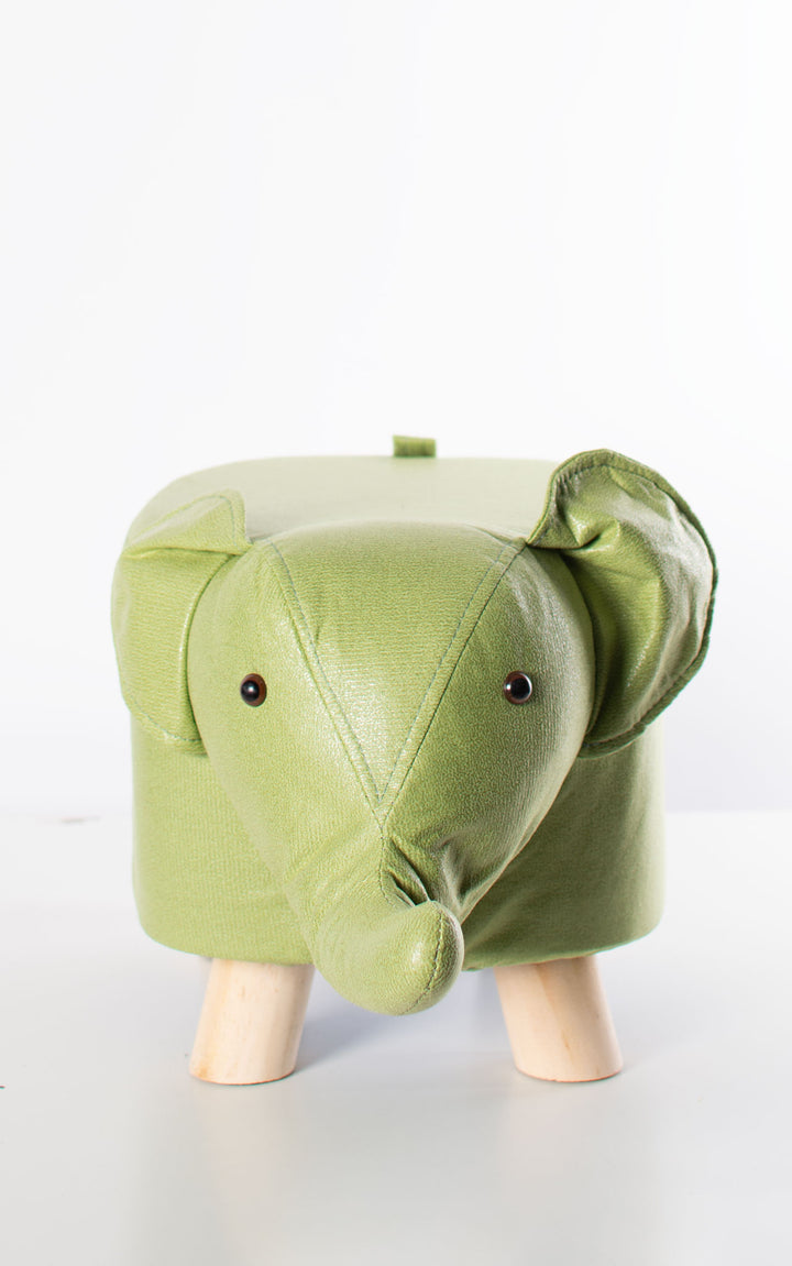 Elephant Footstool | Green