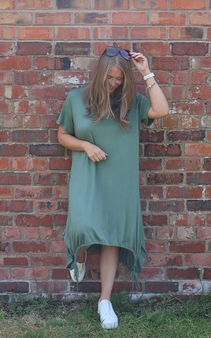 Erin Dress | Khaki