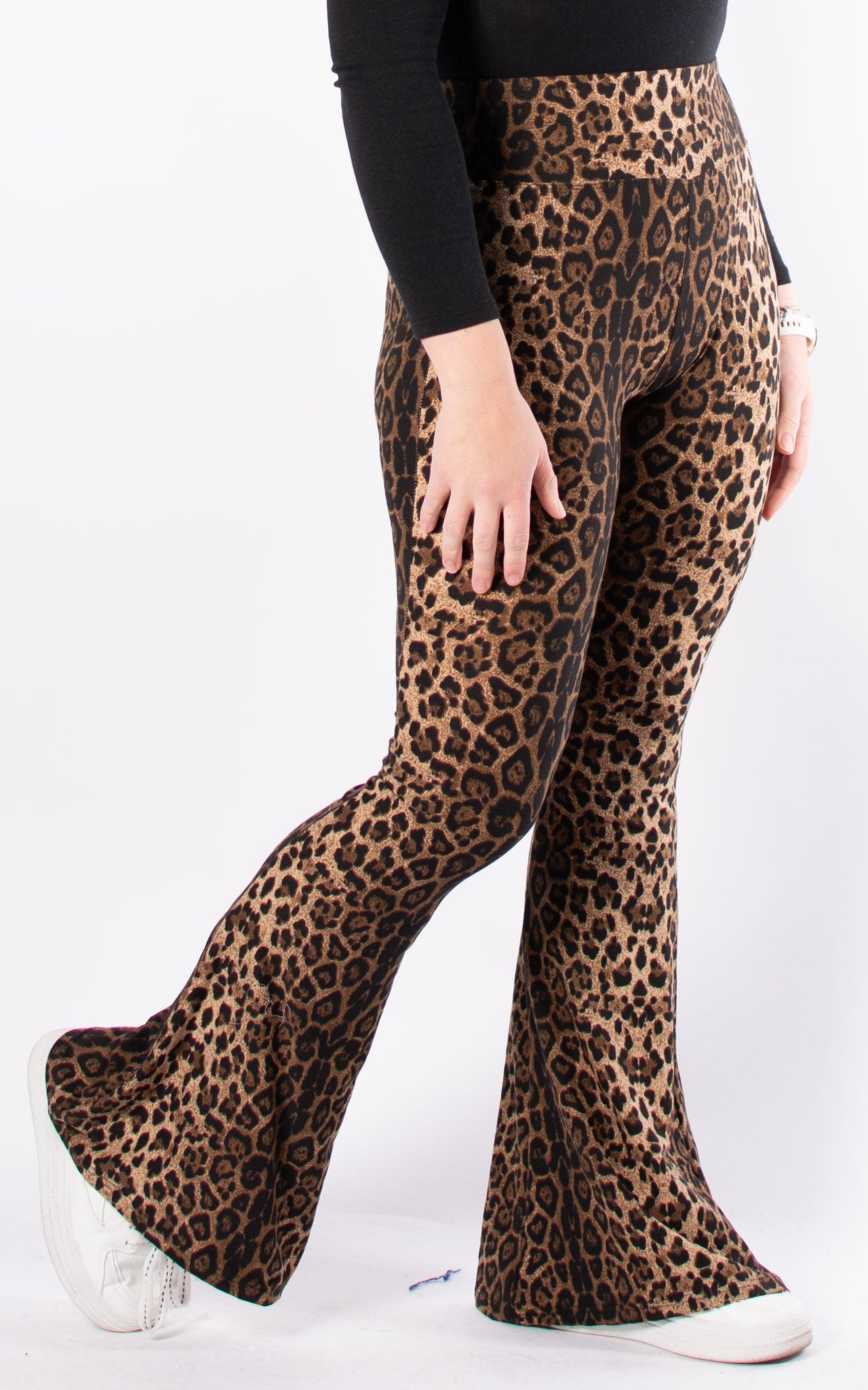 Flared Leggings Leopard – Room Lytham