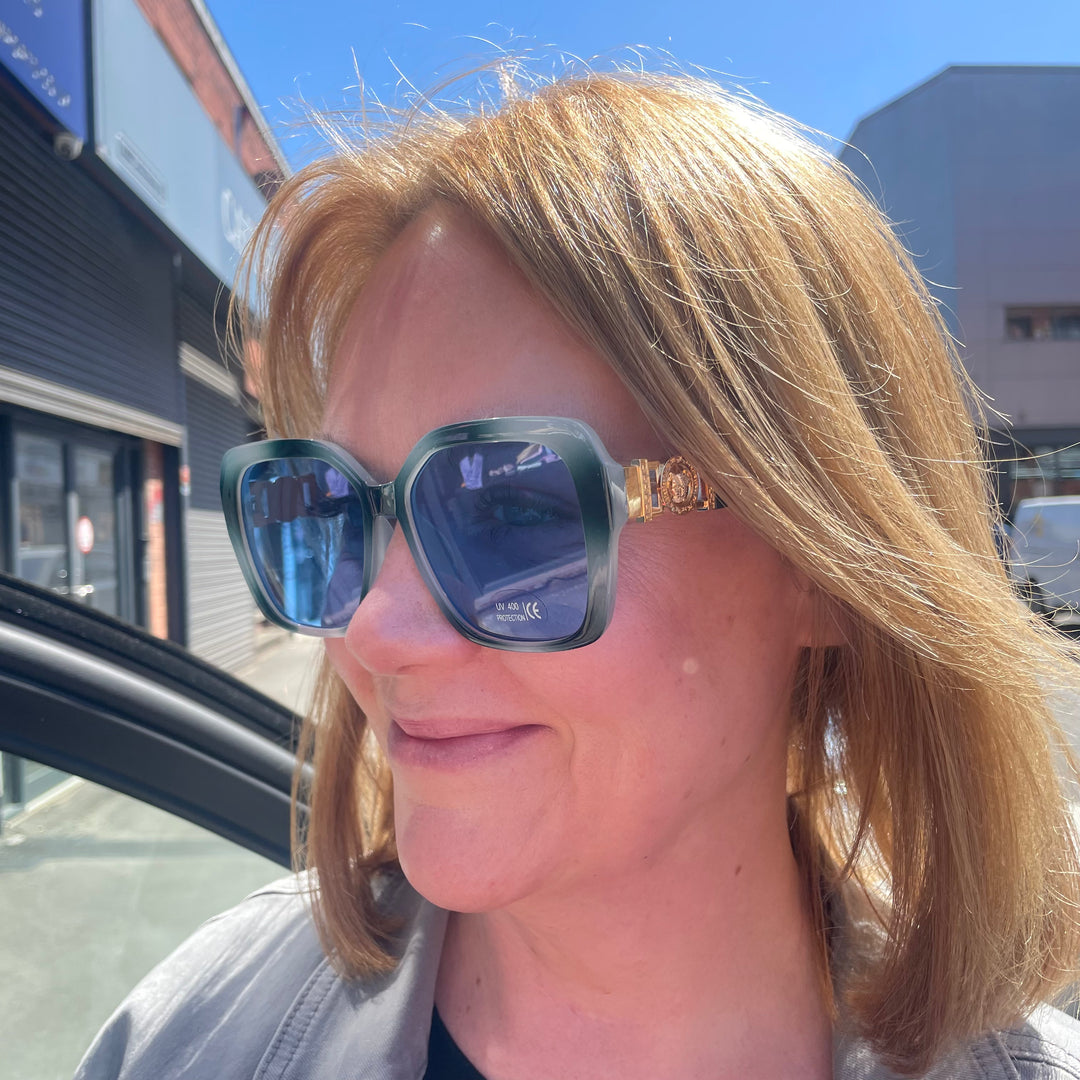 Sunglasses | Milan | Blue Green