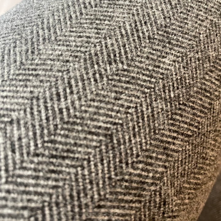 Ivy Herringbone Trousers | Grey