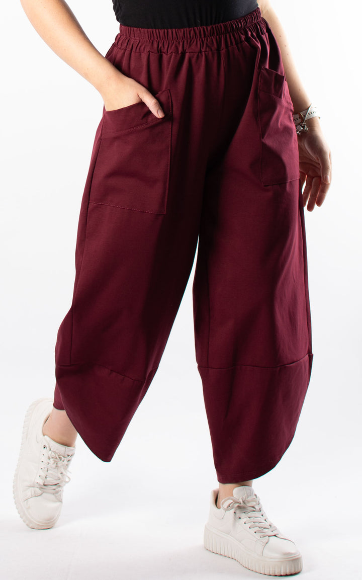 Jane Trousers | Burgundy