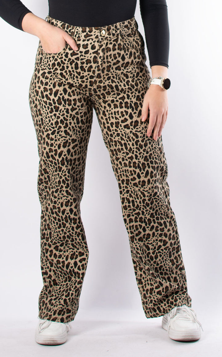Jeans | Leopard Print