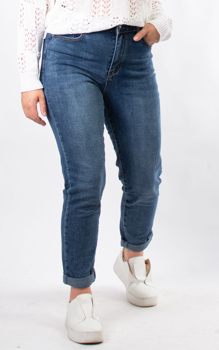 Jeans | Mom | Dark Denim