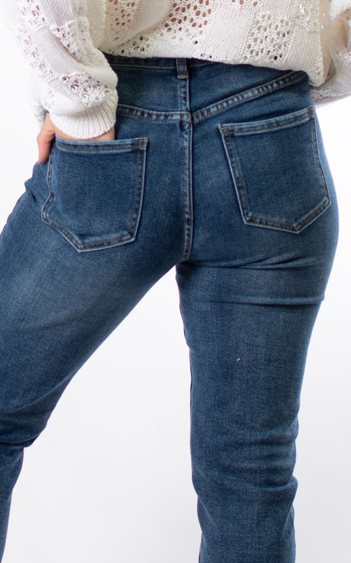 Jeans | Mom | Dark Denim