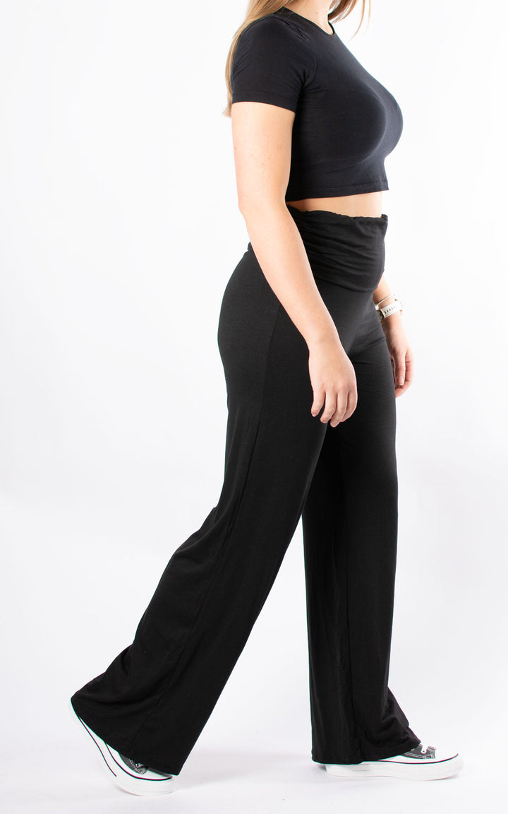 Jersey Trousers | Black