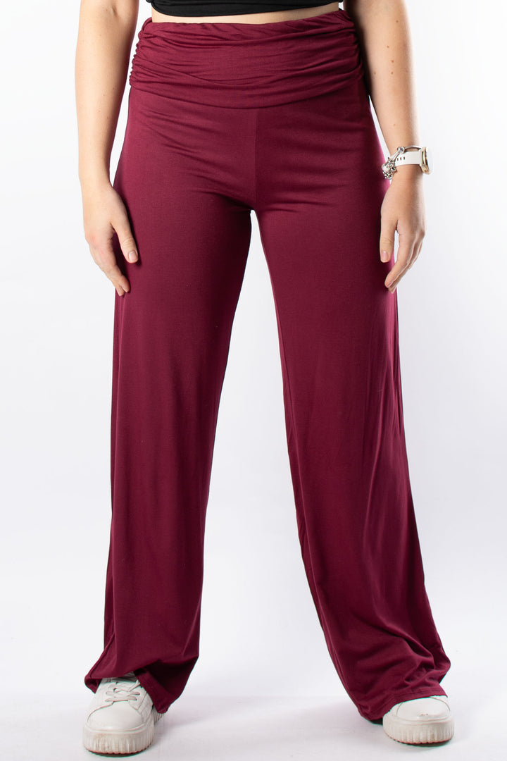 Jersey Trousers | Burgundy