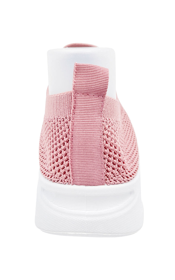 Joy Trainers | Slip On | Pink
