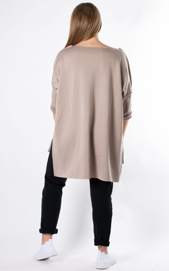 Karen Seam Top | Mocha
