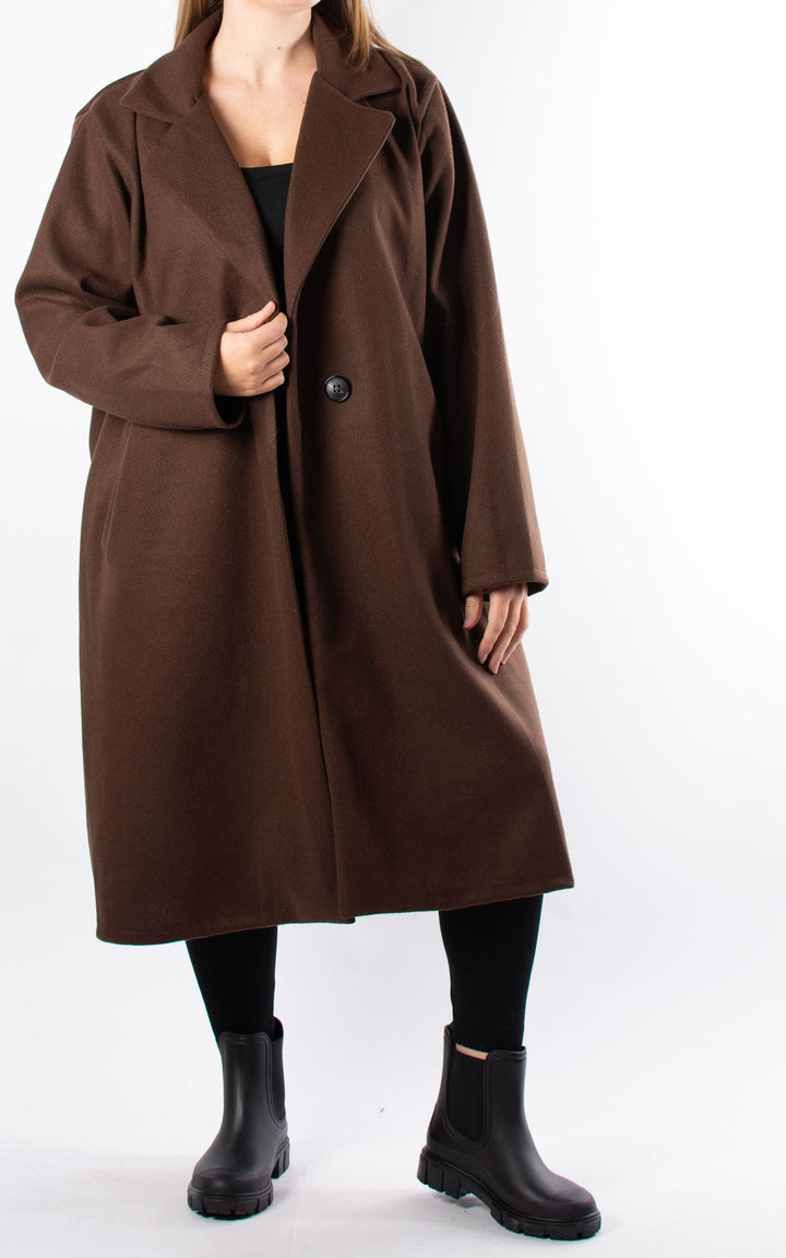 Lexi Coat | Chocolate