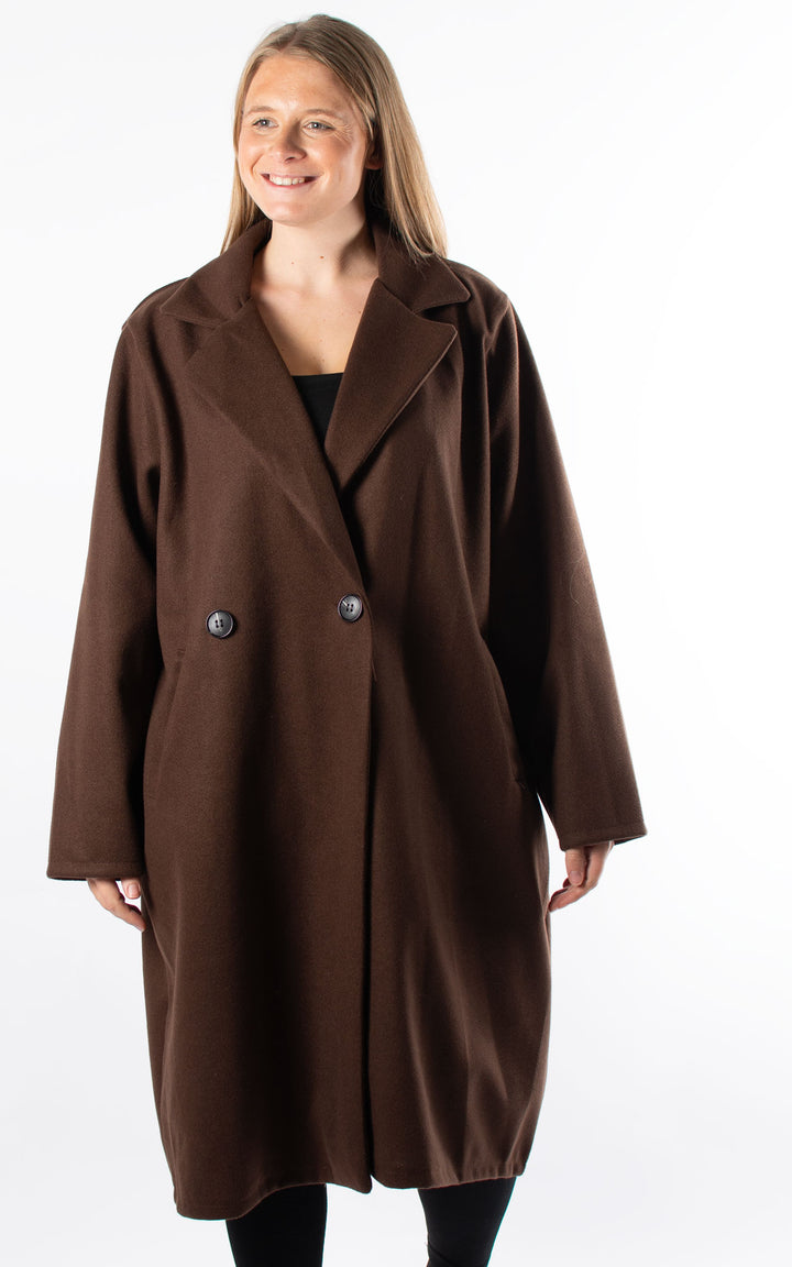 Lexi Coat | Chocolate