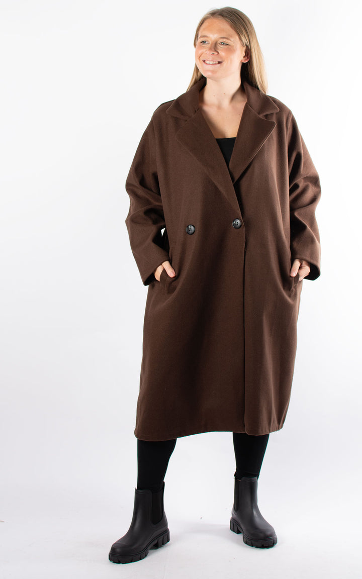 Lexi Coat | Chocolate