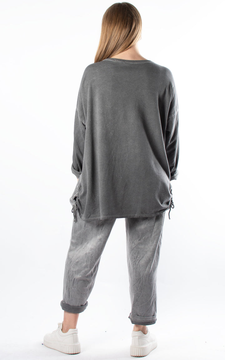 Linda Top | Grey