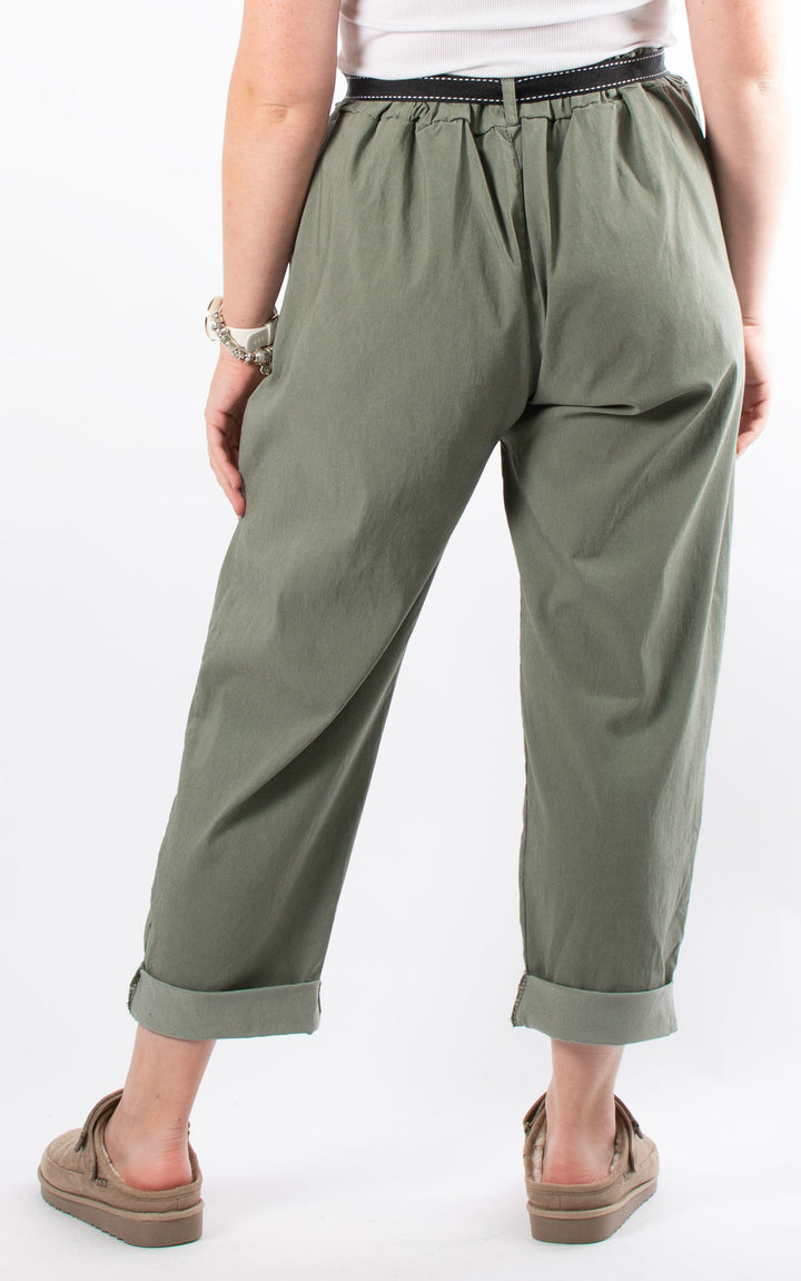 Mom Style Magic Trousers | Khaki