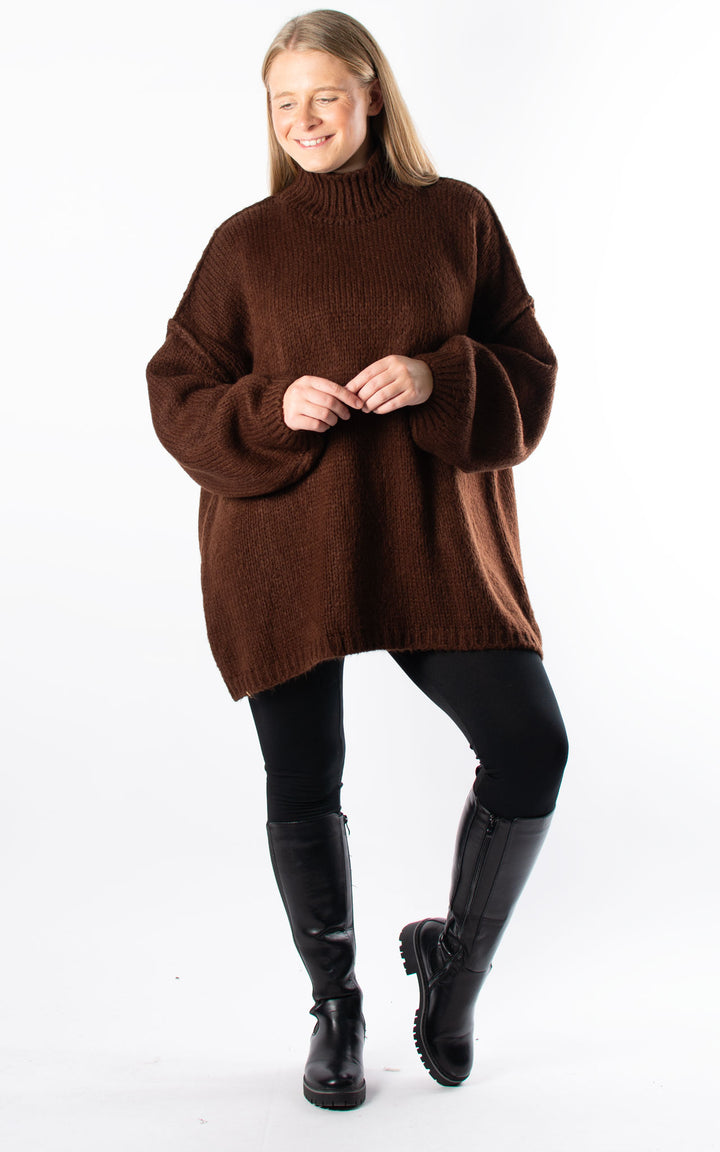 Olivia Jumper | Chocolate