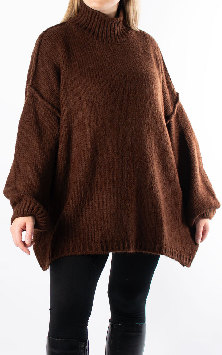 Olivia Jumper | Chocolate