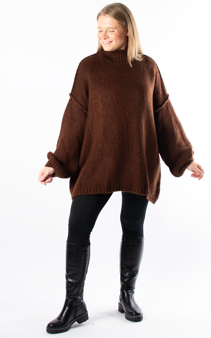 Olivia Jumper | Chocolate