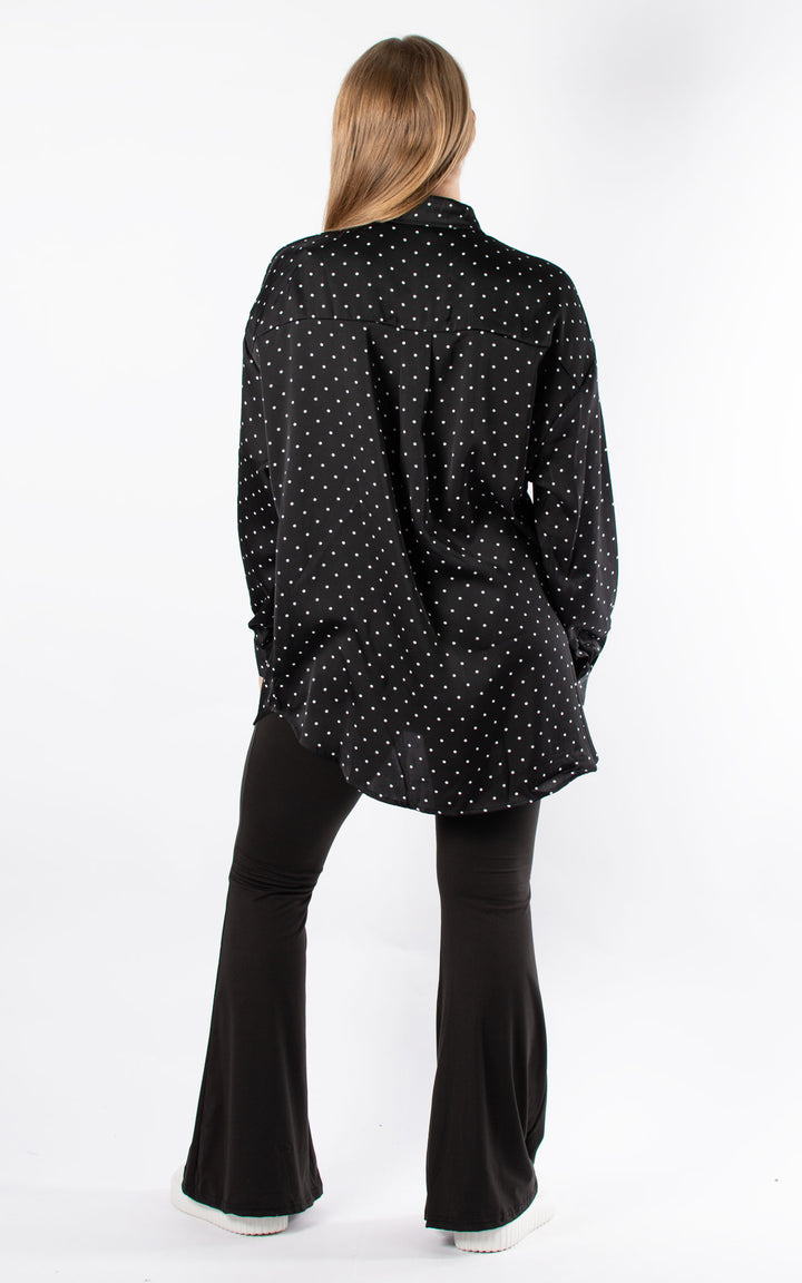 Polka Dot Shirt | Black