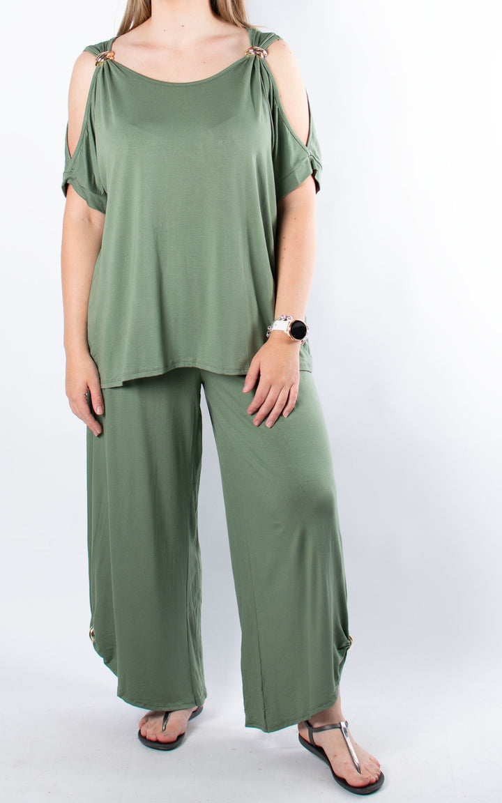 Sheila Trousers | Khaki