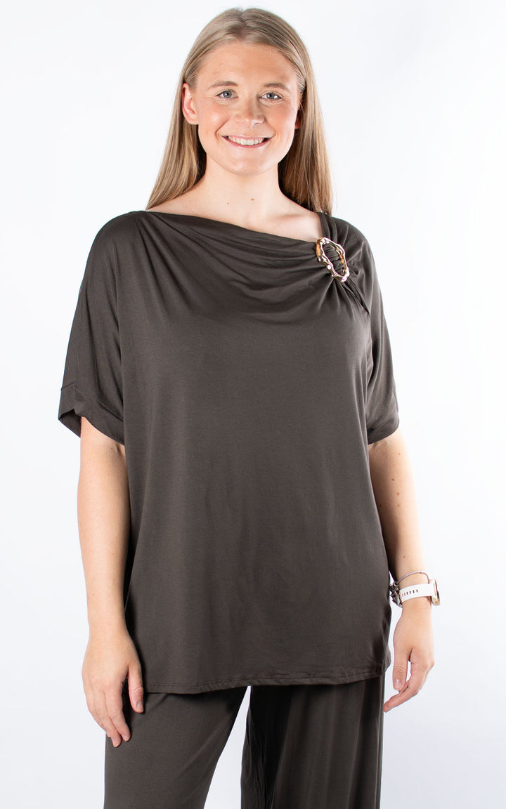 Sheila Top | Chocolate