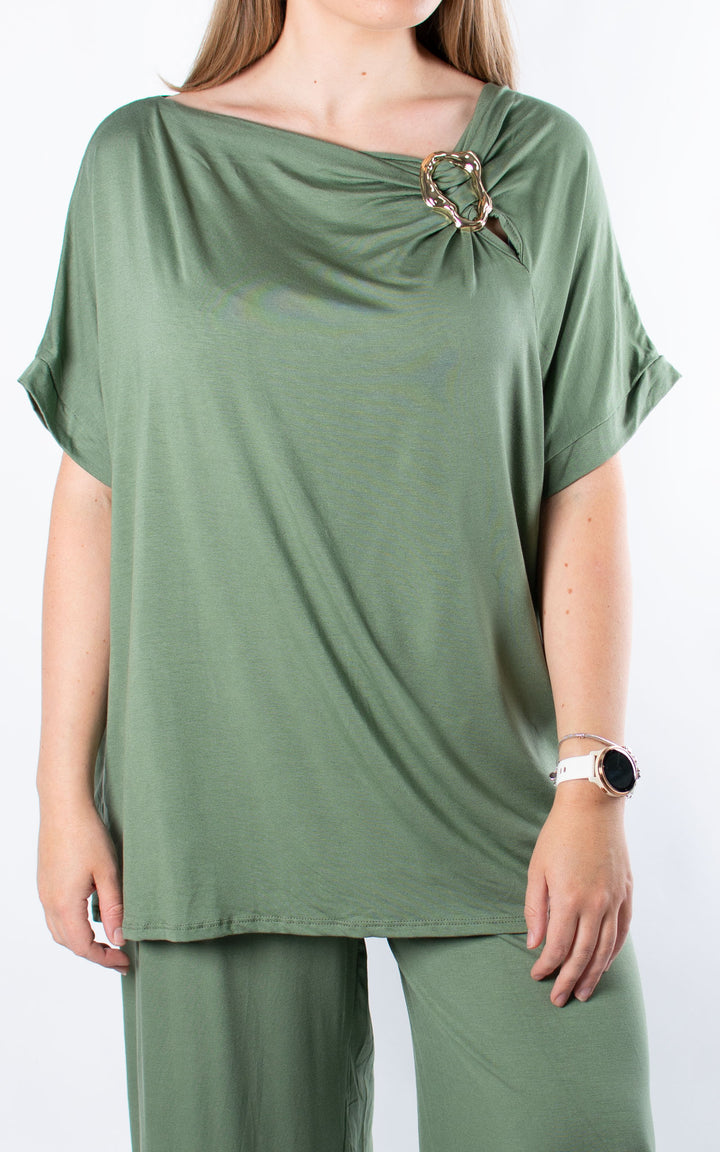 Sheila Top | Khaki