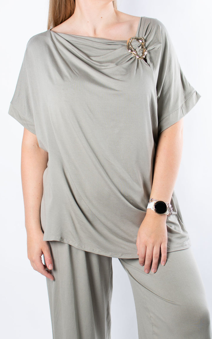 Sheila Top | Taupe