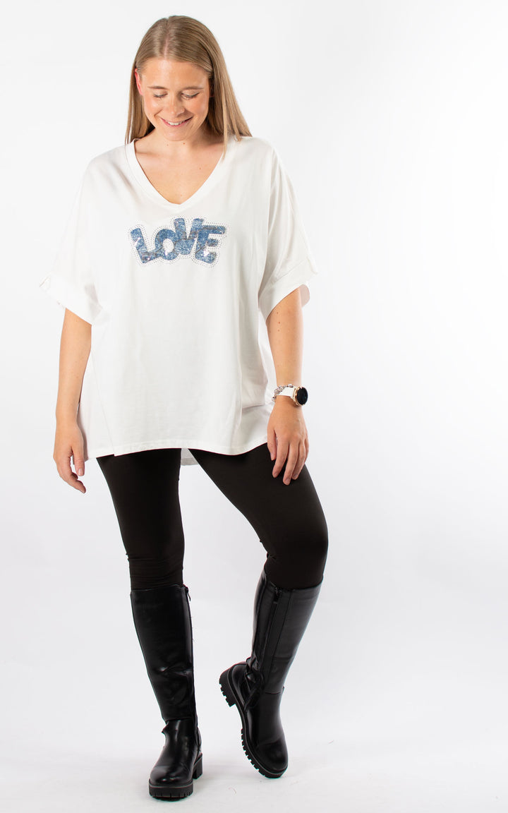 Sophie Love Top | White