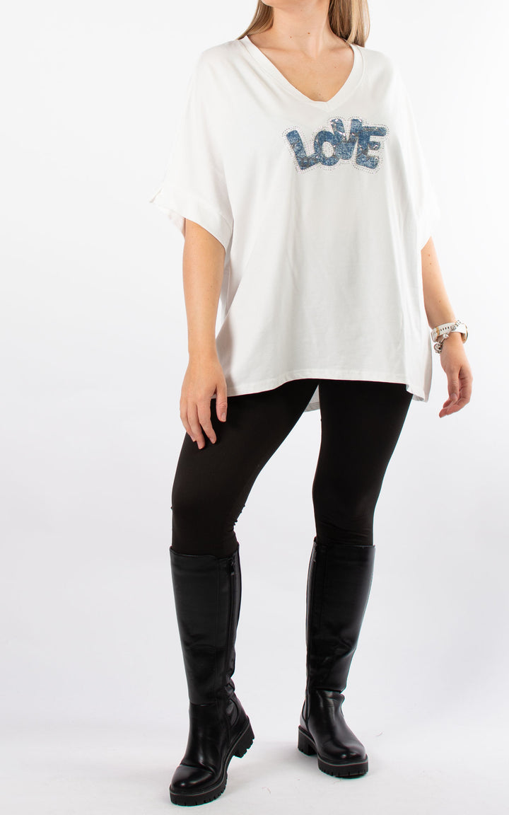 Sophie Love Top | White