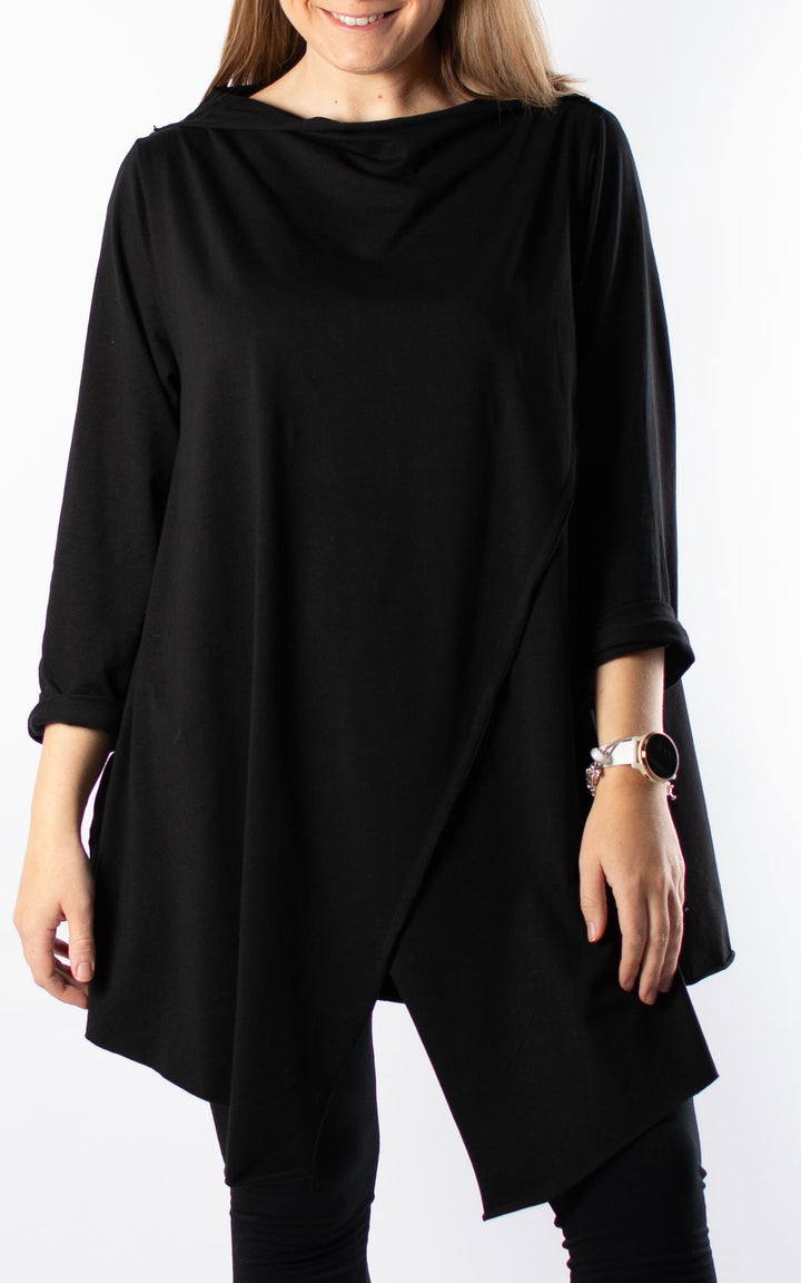 Taylor Boat Neck | Black