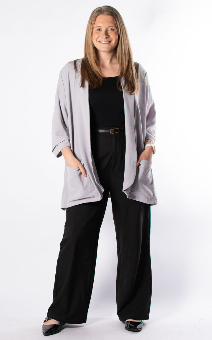 Whoopi Jacket | Pale Grey