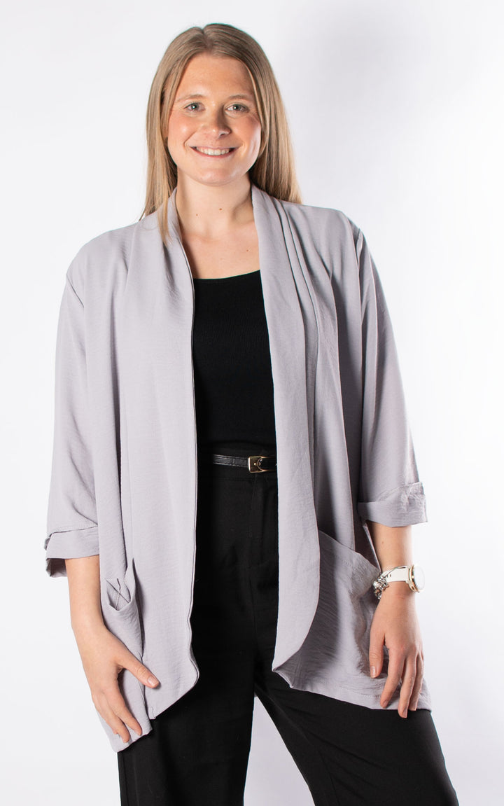 Whoopi Jacket | Pale Grey
