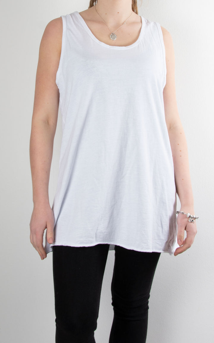 Basic Vest | White