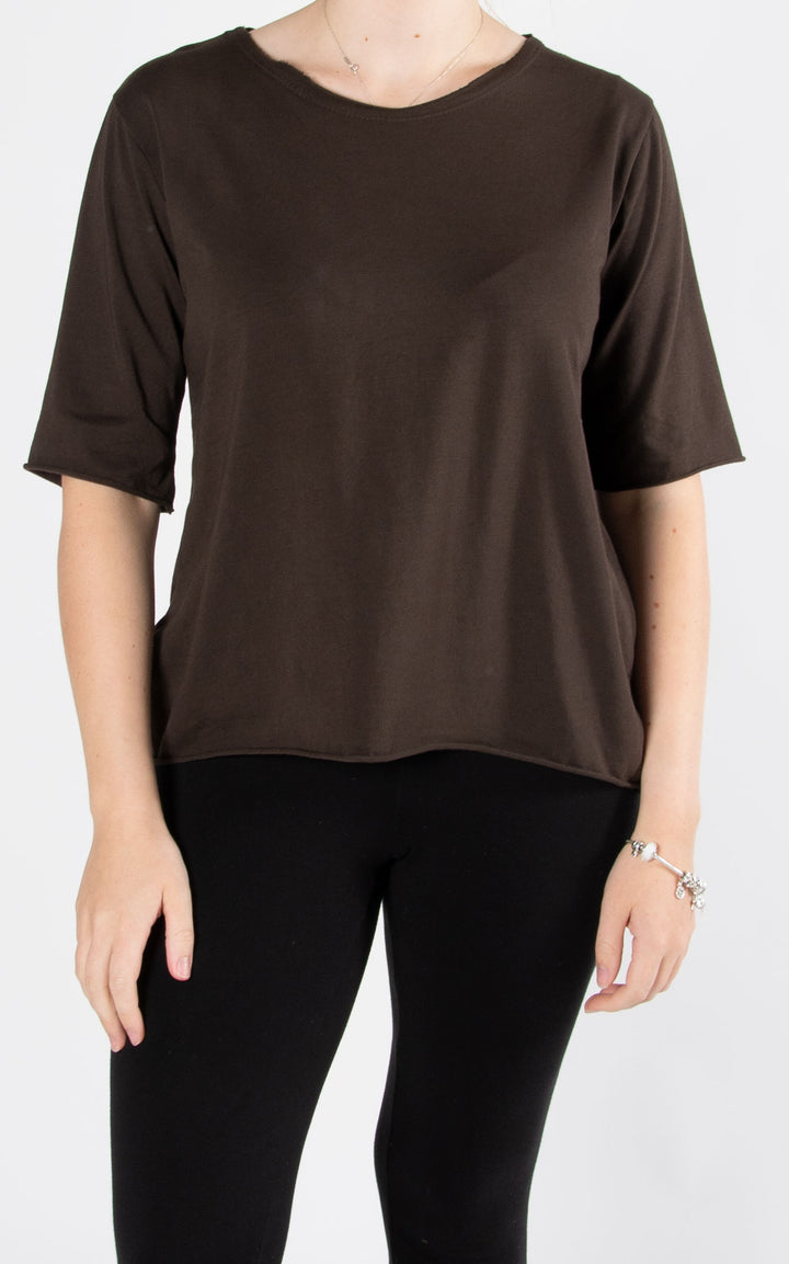 Tanya Basic T | Chocolate